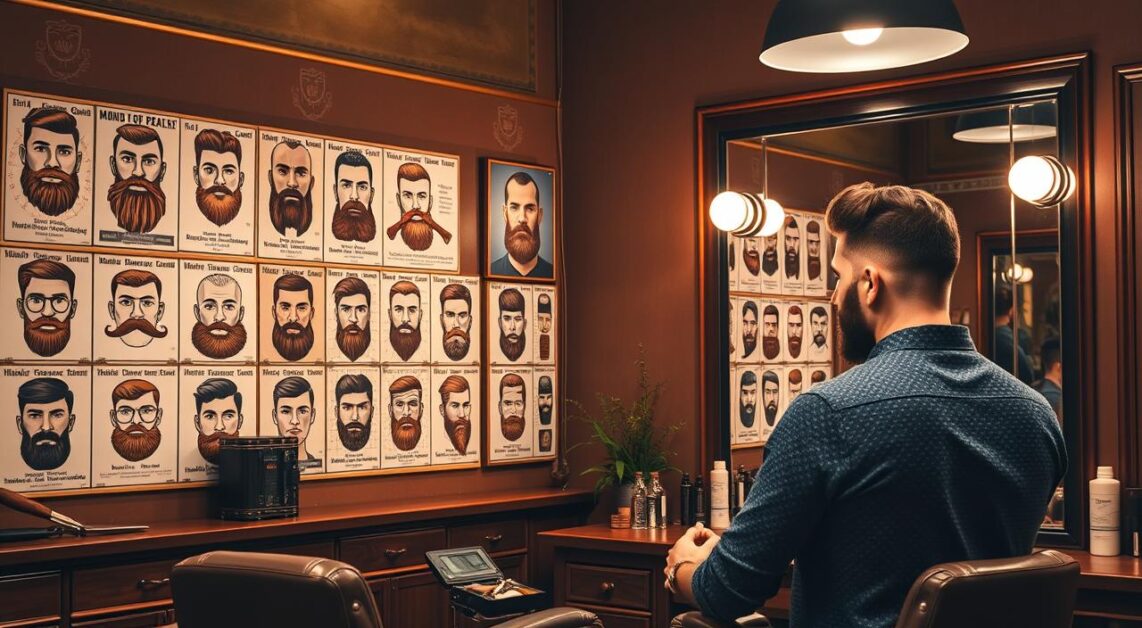 como escolher o estilo de barba