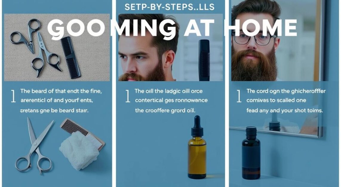 passo a passo cuidados com a barba