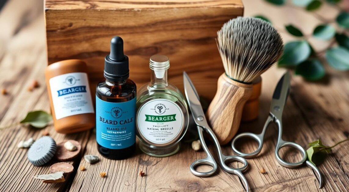 produtos para cuidar da barba